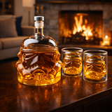 Whisky Dekanter - Set mit Dekanter und Gläsern
