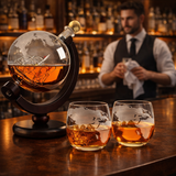 Whisky Dekanter - Weltkarten-Edition