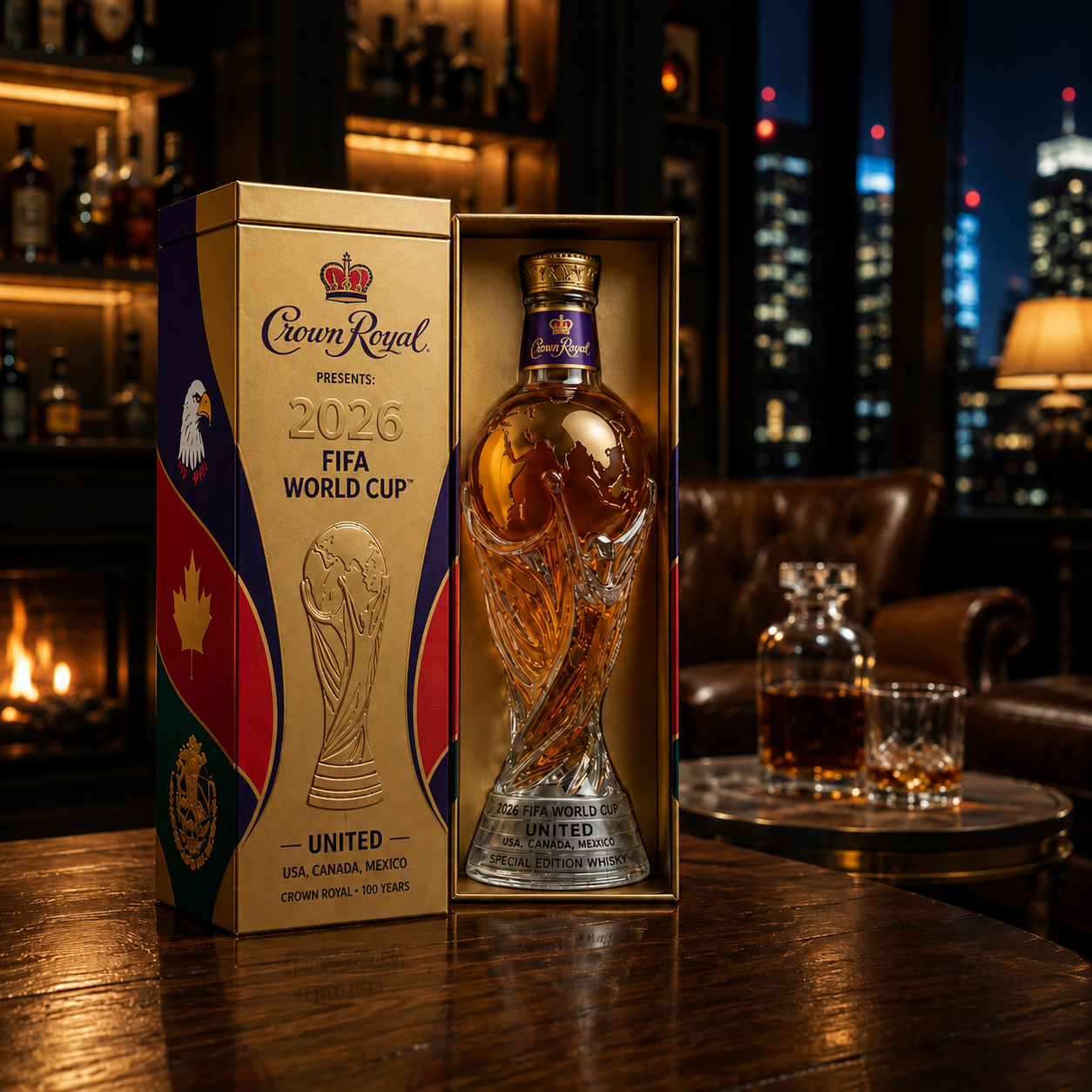 Whisky Dekanter - 2026 Weltmeisterschaft Edition
