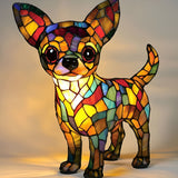 Schatten - Lampe aus Glas-Mosaik