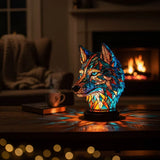 Morzsi - Lampe aus Buntglas