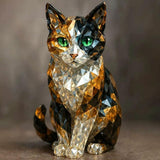 Dekorativer Skulptur Elegante Katze