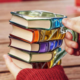 Csillag - Handgefertigte 3D Buchform Tasse