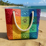 Handgefertigte Strandtasche | Pfotenpatch