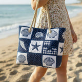 Handgefertigte Strandtasche | Muschelruhe