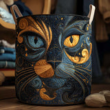Luna – Wäschekorb mit Katze