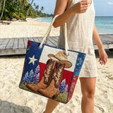 Handgefertigte Strandtasche | Texas Stolz