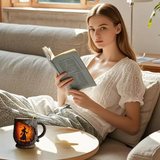 3D-Becher – Hexe und Katze