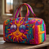Gepolsterte Reisetasche Hippie Happy Sun