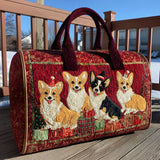Gepolsterte Reisetasche Merry Corgmas