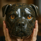 Schwarzer Hund - Die mystische Statue des schwarzen Hundes