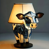 Panka - Lampe mit Glasmalerei