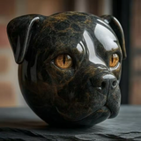 Schwarzer Hund - Die mystische Statue des schwarzen Hundes