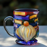 Handgemachte 3D-Tasse Buch