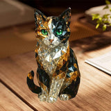 Dekorativer Skulptur Elegante Katze
