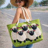 Handgefertigte Strandtasche | Schafshimmel
