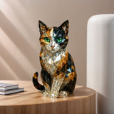 Dekorativer Skulptur Elegante Katze