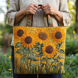 Handgefertigte Tasche | Sonnenblume