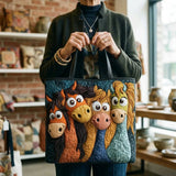 Handgefertigte Tasche | Die Glücklichen Ponys