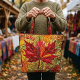 Handgefertigte Tasche | Ahorn Sonnenuntergang