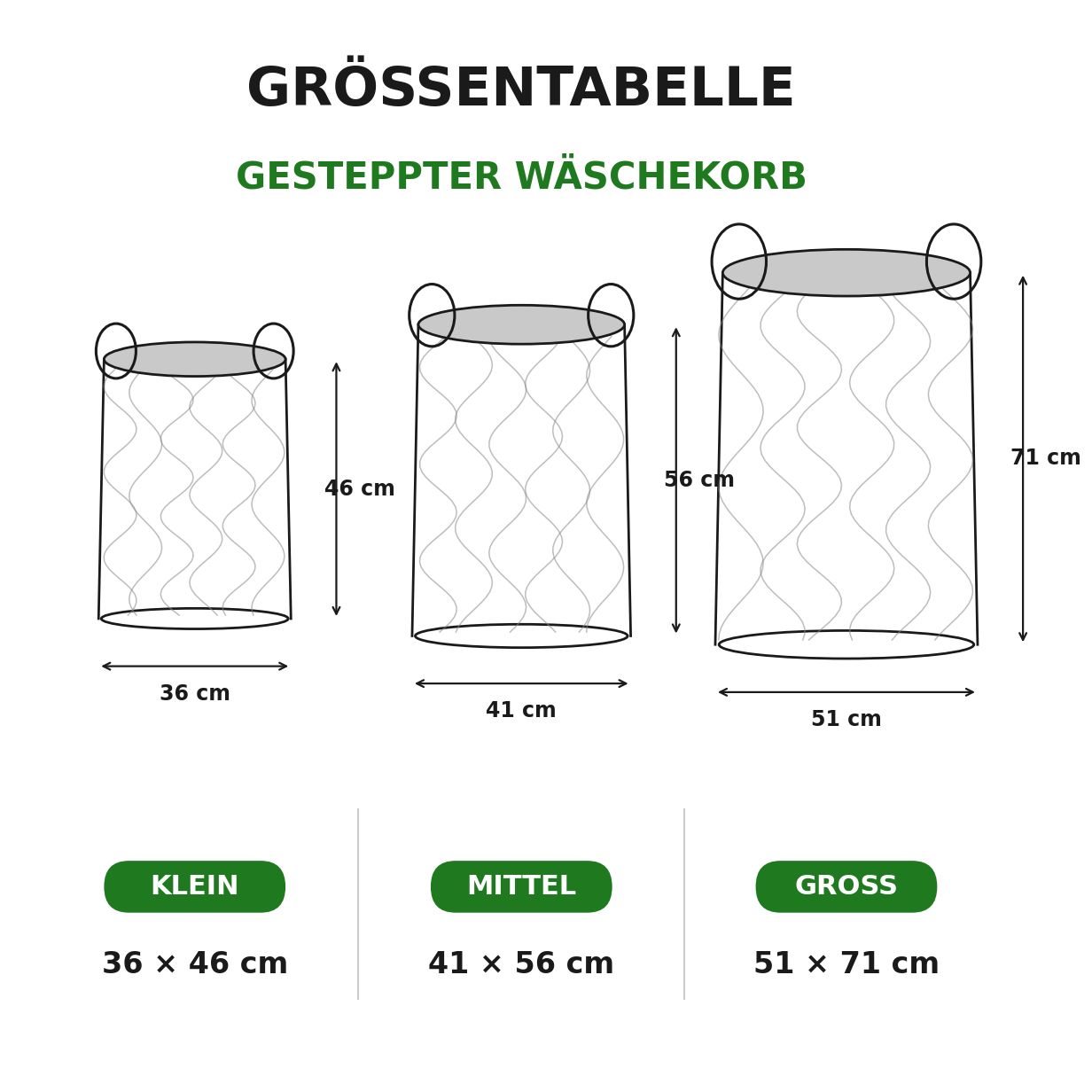 Größentabelle